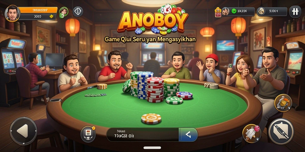Tampilan Gameplay ANOBOY yang seru dan menantang.
