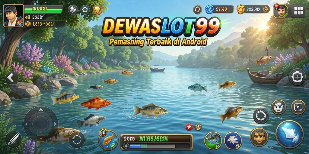 Tangkapan ikan besar dalam gameplay DEWASLOT99 yang mendebarkan.