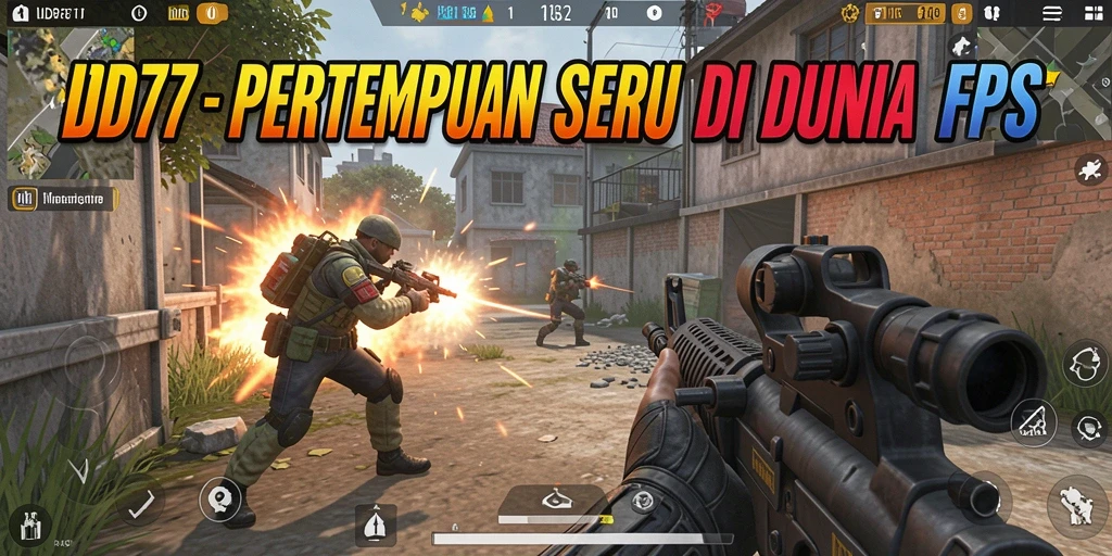 Tampilan gameplay mendebarkan dari IDR77 dengan aksi tembak-menembak intens.
