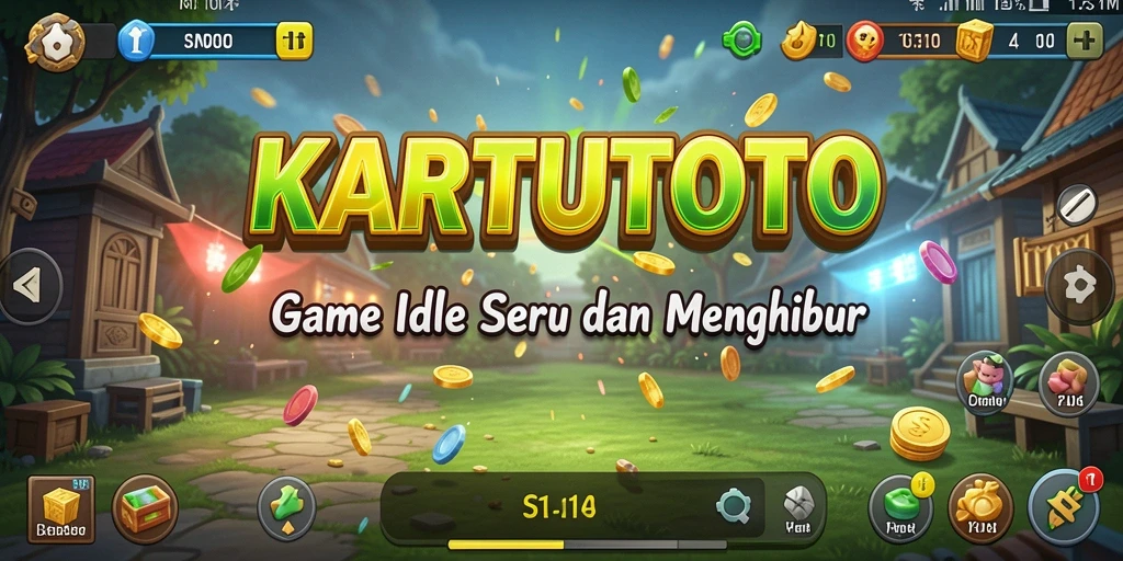 Screenshot gameplay KARTUTOTO menampilkan karakter yang sedang beraksi.