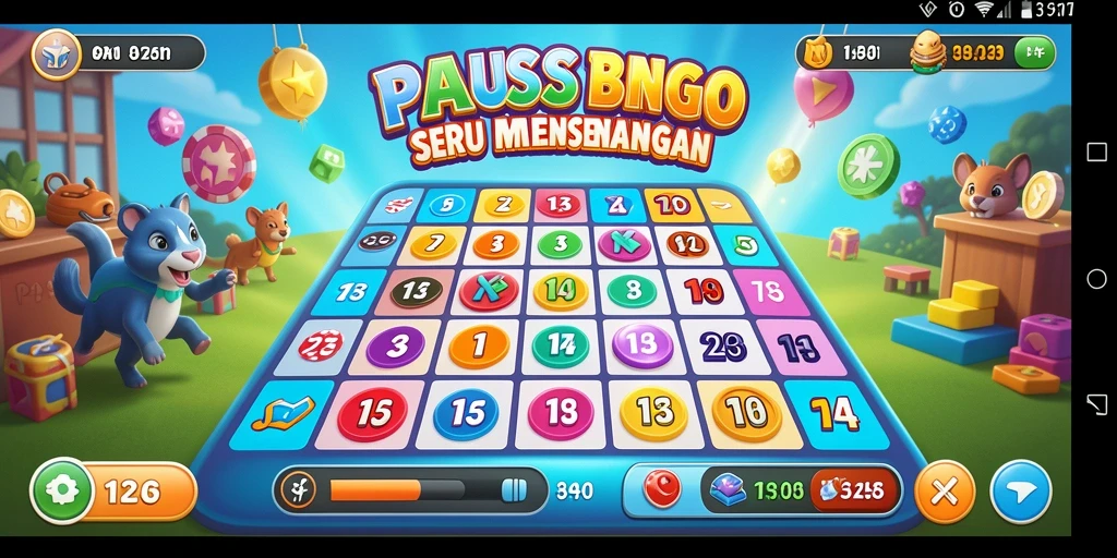 Tampilan gameplay Bingo yang seru dan interaktif di PAUS123.