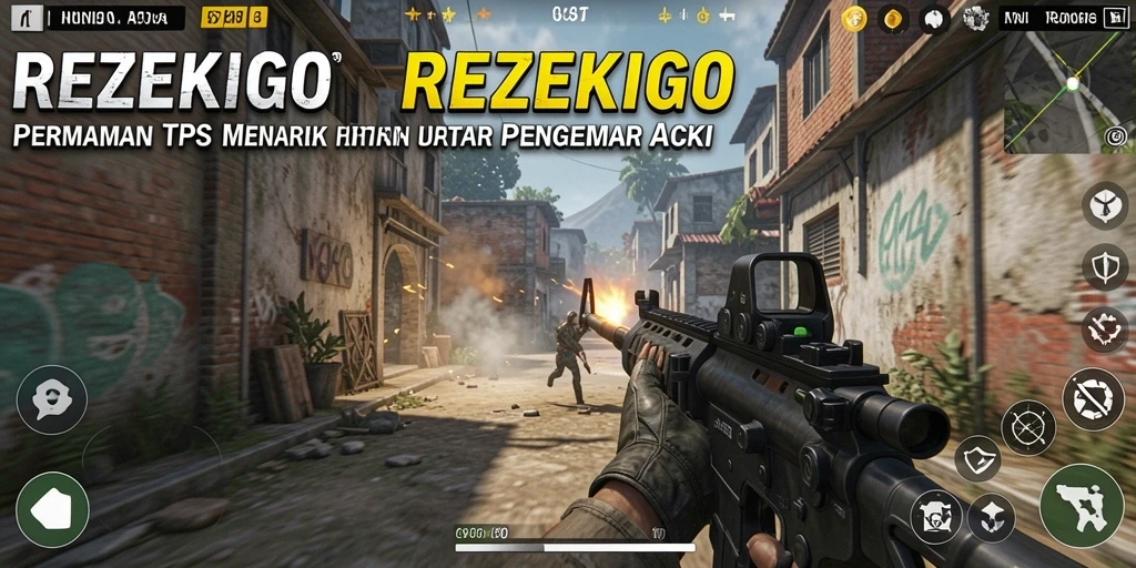 Screenshot gameplay seru saat berlaga di REZEKIGO.